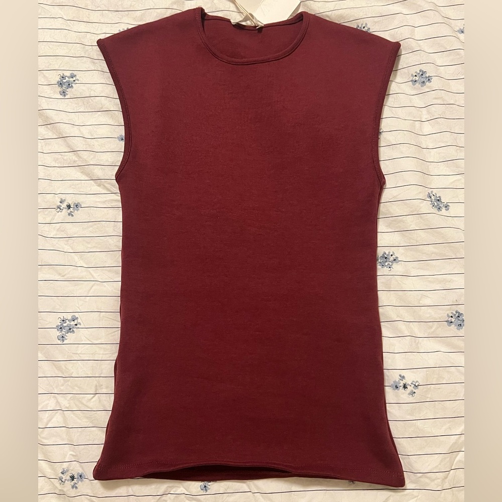 Zara Burgundy Top